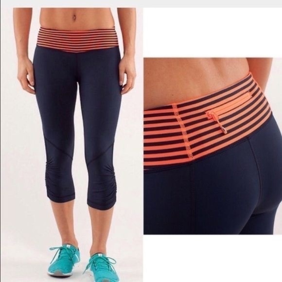 Lululemon Run for your Life Crop Tights - Picture 1 of 10